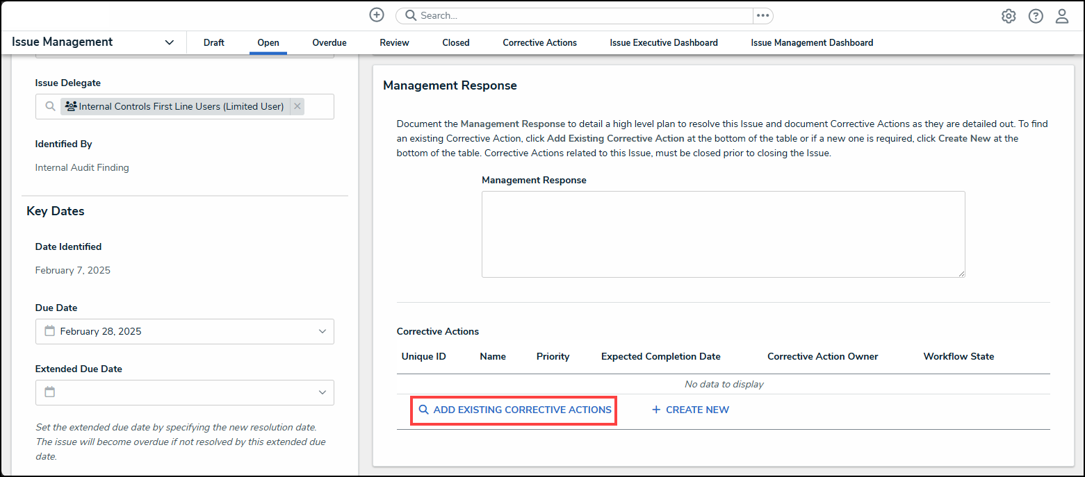 Add Existing Corrective Actions Link.png
