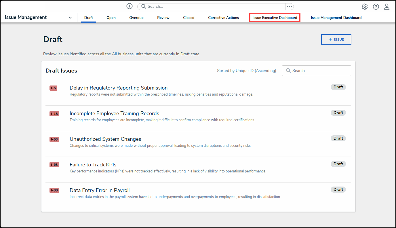 Issue Executive Dashboard Tab.png
