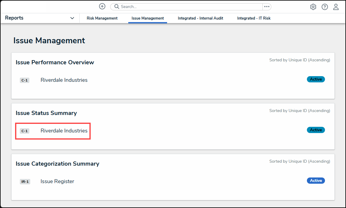 Issue Status Summary Link.png