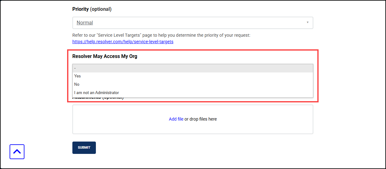 Resolver may access my org Dropdown menu.png