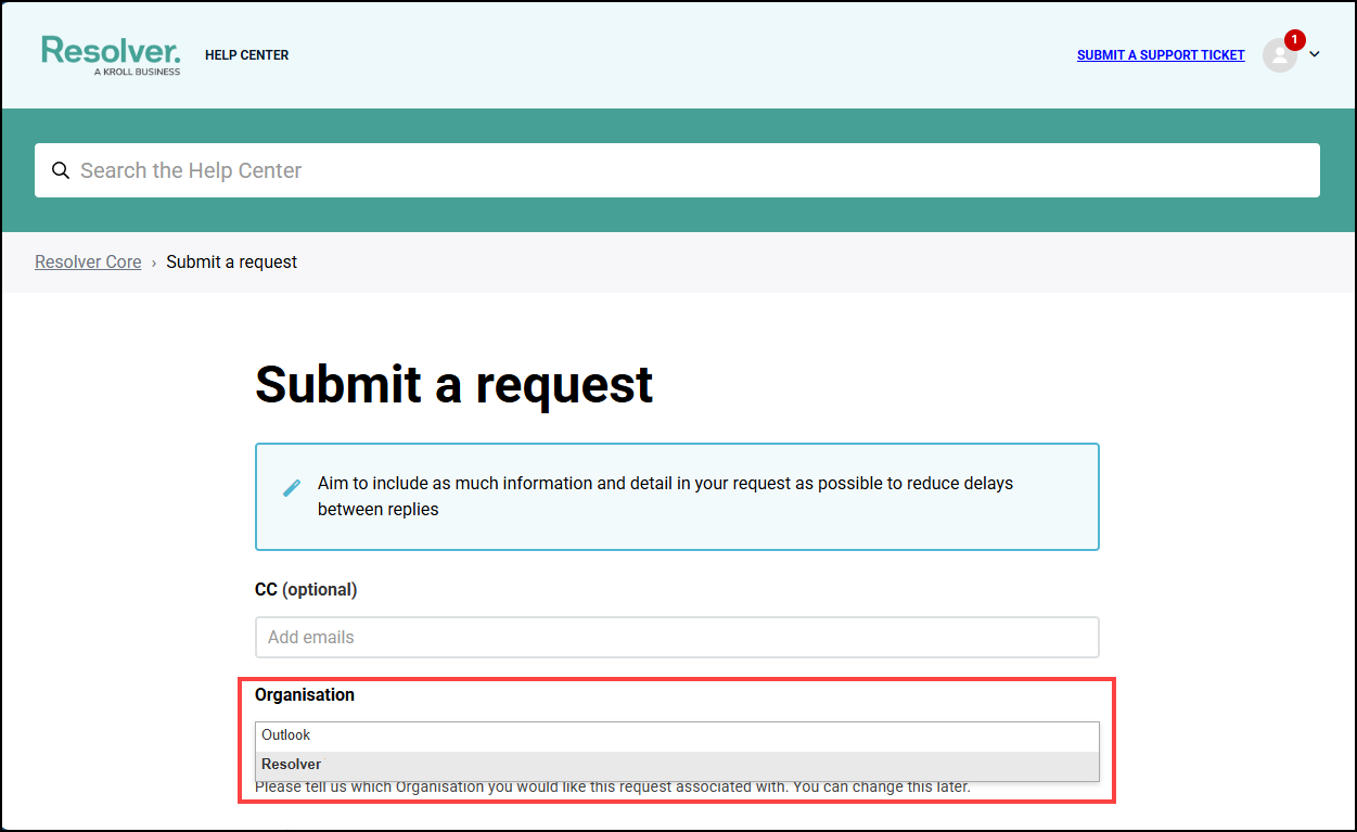 Organization Dropdown Menu.png